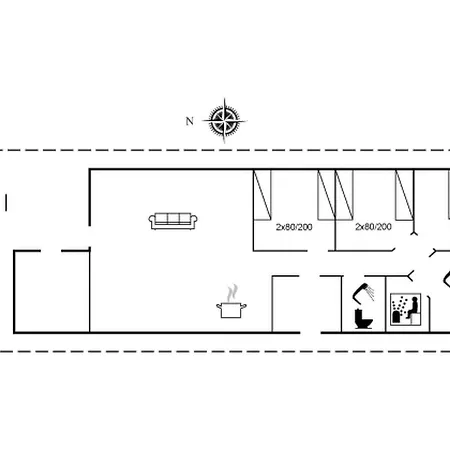 別荘 Joris - 1-5km From The Sea By Interhome Løkken